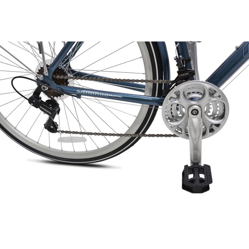 Kent Men's Ridgeway 700c/28" Hybrid Bike - Blue