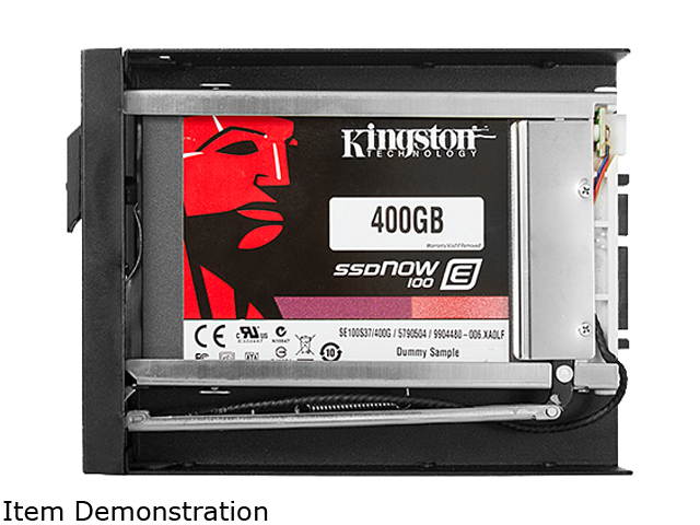 iStarUSA T-35K25V-SA 3.5" to 1x 2.5" SATA I/II/III Trayless Hot-Swap Cage with Anti-vibration