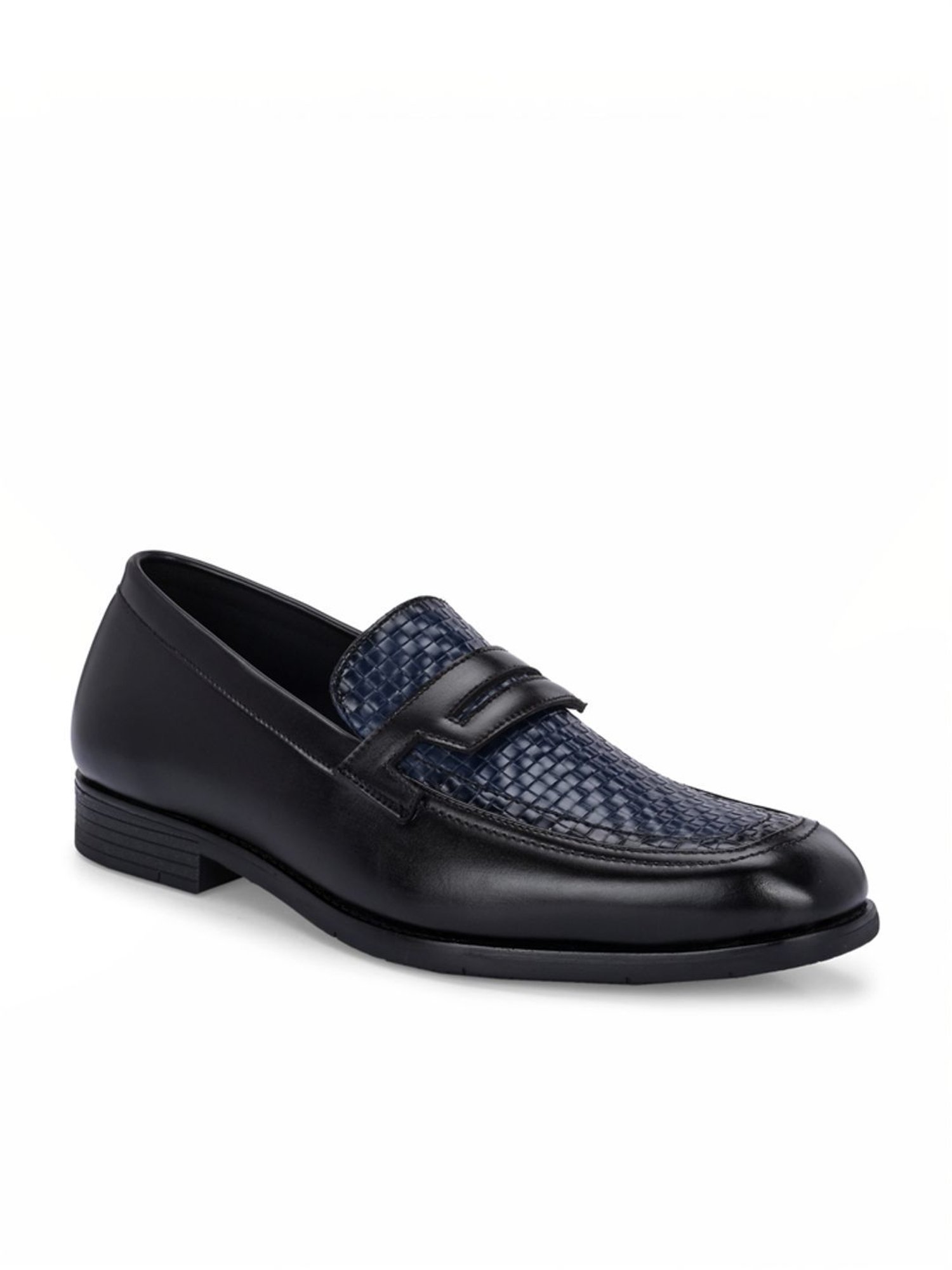 Hoversole Men's Nick Black Loafers