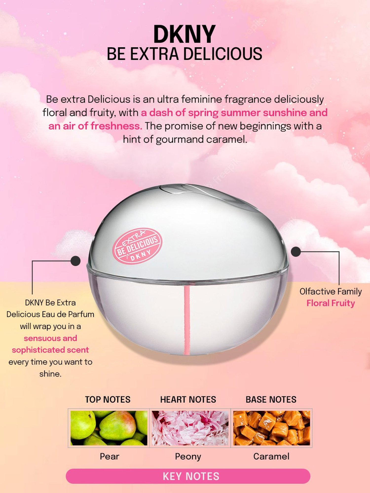 DKNY Be Extra Delicious Eau de Parfum - 100 ml