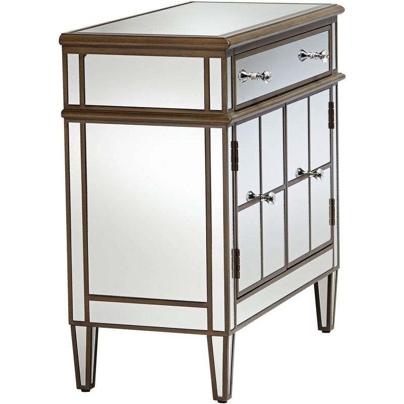 Powell Vicenta 32" Wide Mirrored Accent Chest