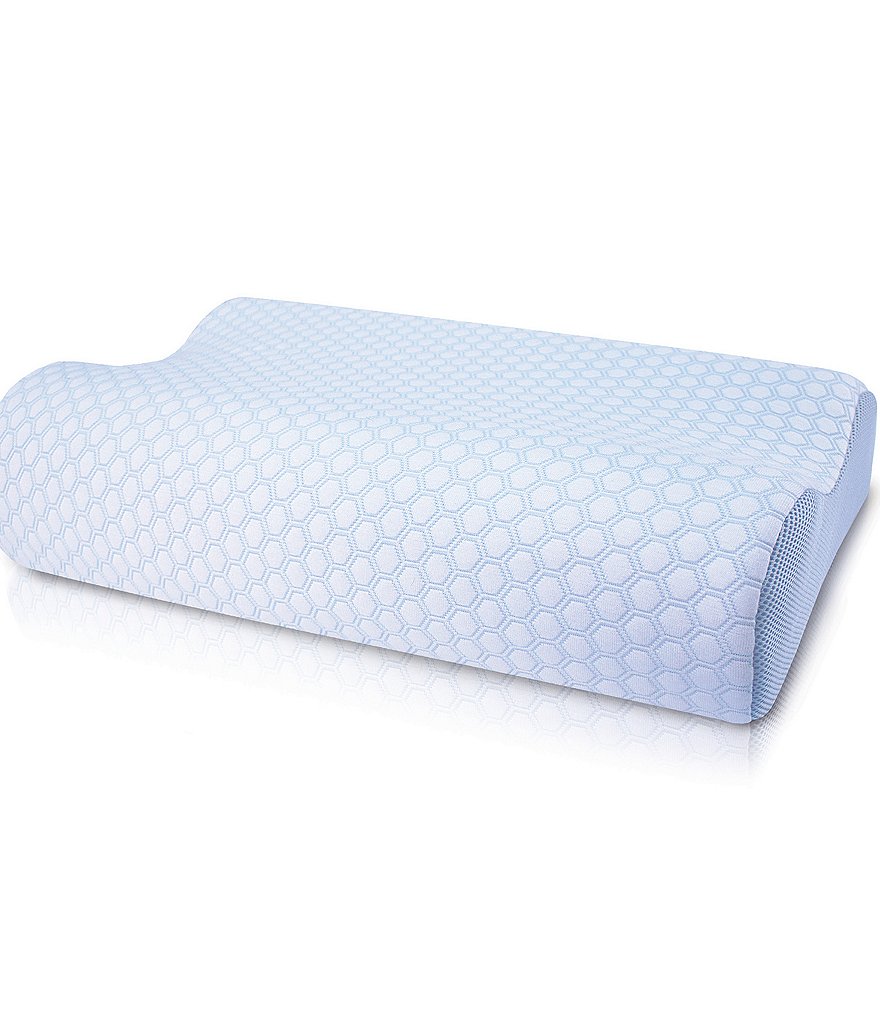 Sensorpedic Memory Foam Wedge Pillow with Cooling Gel Coating