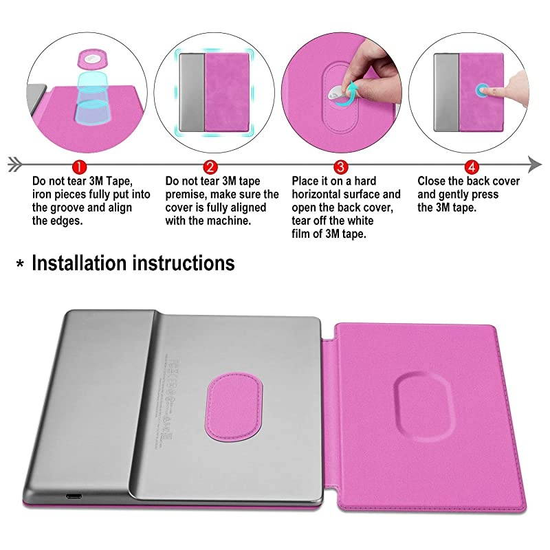 Skin Touch Feeling Case for All-New Kindle Oasis(10th Gen, 2019 Release & 9th Gen, 2017),Durable Soft Leather with Auto Wake/Sleep,Strong Adsorption for All-New 7''Kindle Oasis,The Maple Yellow