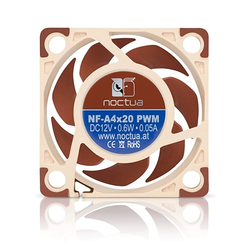 NFA4x20 PWM Premium Quiet Fan 4Pin 40x20mm Brown