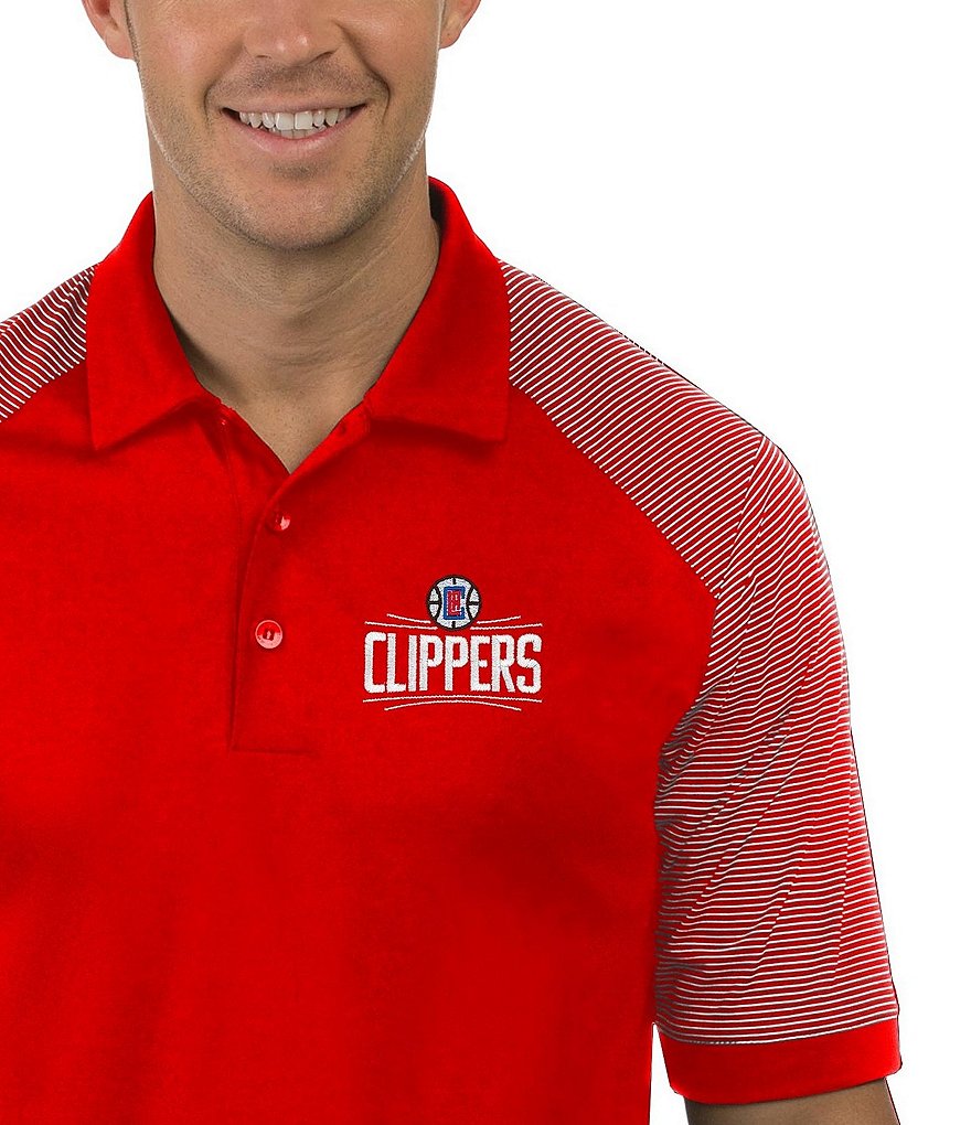 Antigua NBA Engage Short-Sleeve Polo Shirt