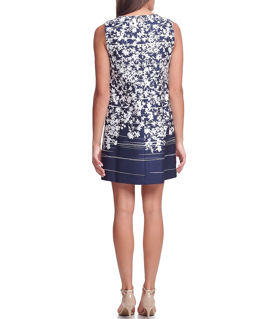 Tommy Hilfiger Sleeveless Floral Shift Dress