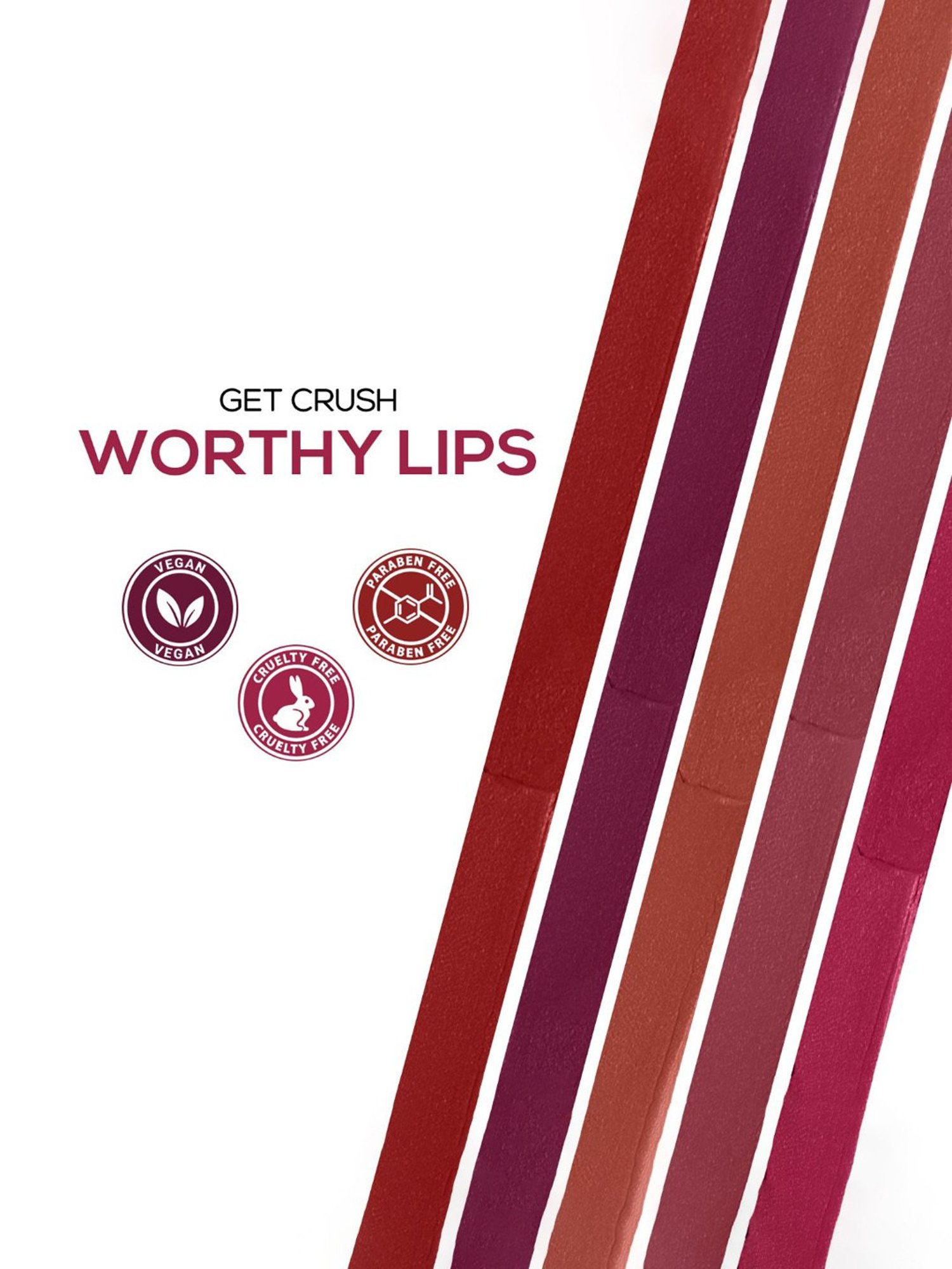 GA-DE Selfie Full Cover Lipstick 870 Lisbon - 4.2 gm