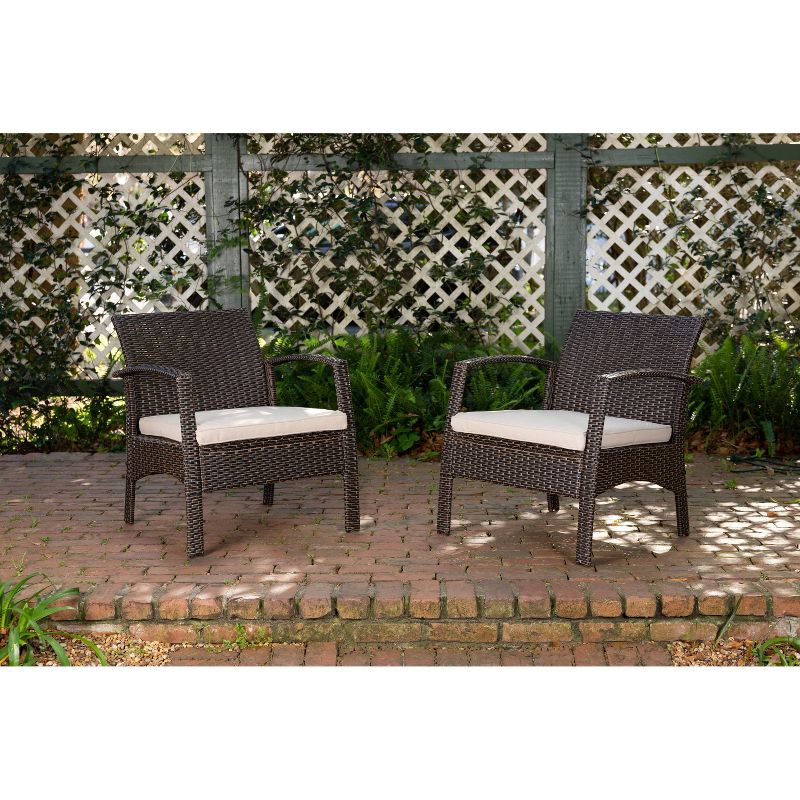Bondi Wicker Outdoor Patio Arm Chair - Balkene Home
