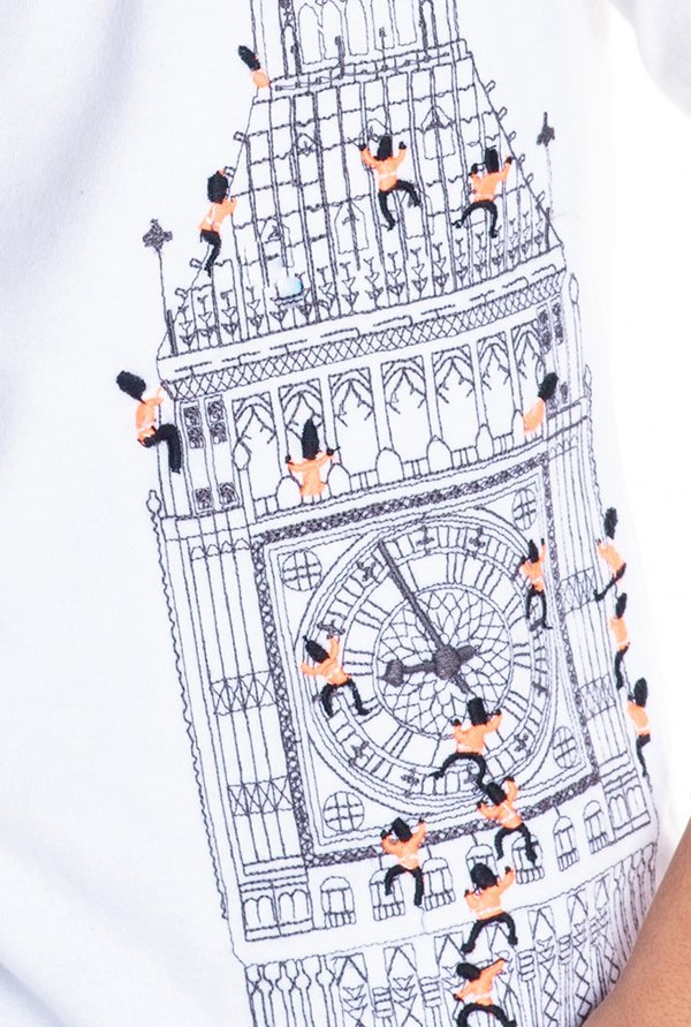 Cherry Crumble By Nitt Hyman Kids White Printed T-Shirt