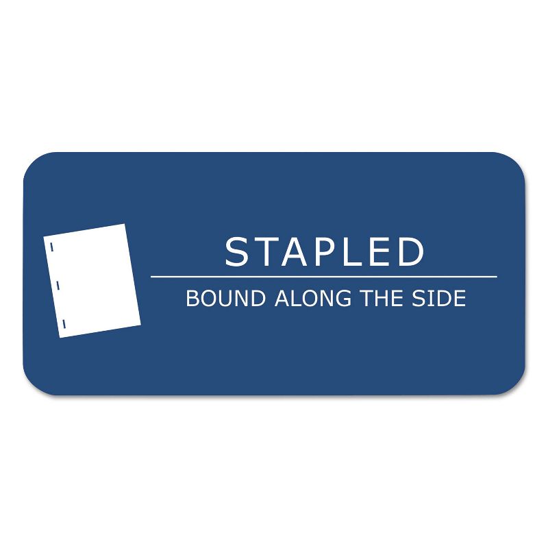 Roaring Spring Exam Blue Book Legal Rule 8-1/2 x 7 White 8 Sheets/16 Pages 77512