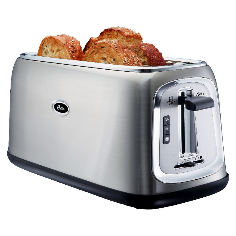 Oster 4-Slice Long-Slot Toaster - Stainless Steel TSSTTRJB30R