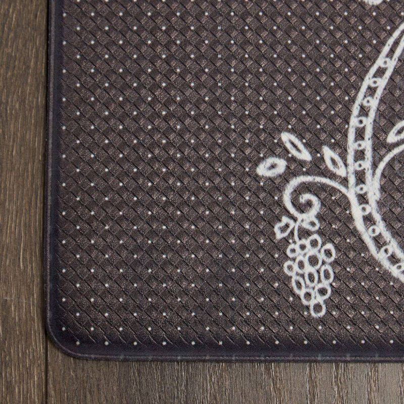 Nicole Miller 20" x 39" New York Wine Pairs Nicely Kitchen Mat