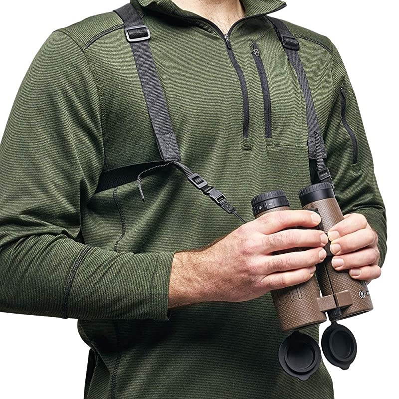 Binoculars Harness, Fits Most Models_BASFHARN, Black, One Size