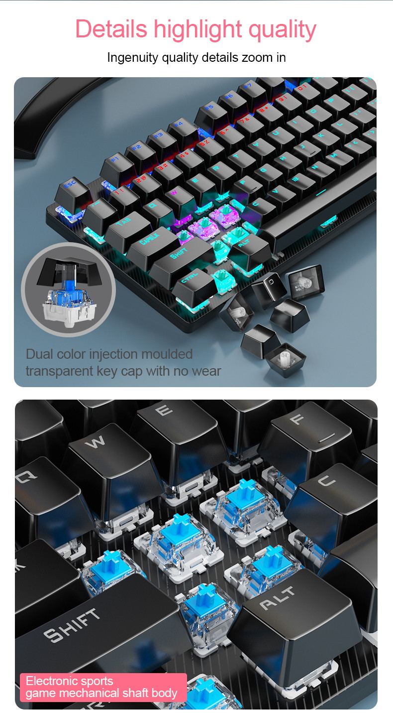 2, 60% Wired/Wireless Mechanical Keyboard (Kailh Box Brown Switch/White Case) - Full Keys Programmable - True RGB Backlit - Tap Arrow Keys - Double Shot PBT Keycaps - NKRO - 1900mAh Battery