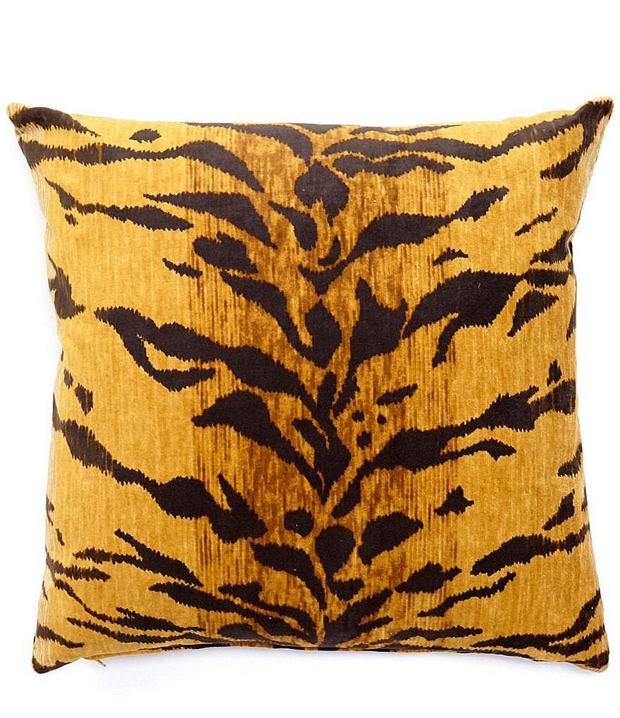 Villa by Noble Excellence Tiago Tiger Square Pillow