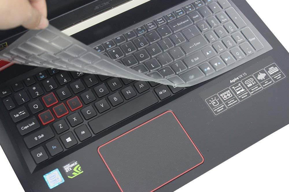For Acer Gaming Keyboard Cover for Acer Predator Helios 300 15.6" Gaming Laptop, Acer Aspire VX 15 VX5-591G 15.6" Gaming Laptop, Acer Aspire V17 Nitro Black Edition VN7-793G 17.3",TPU