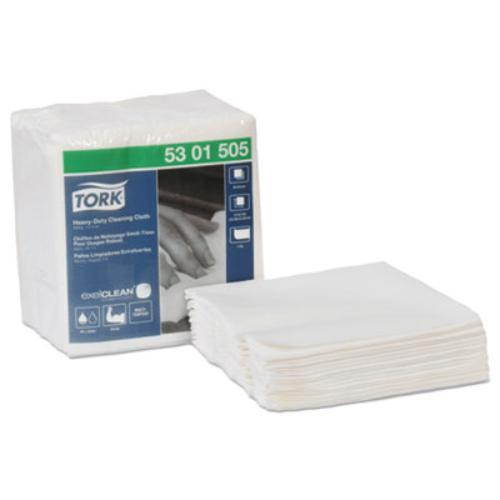 Tork 5301505 Heavy-Duty Cleaning Cloth, 1/4 Fold