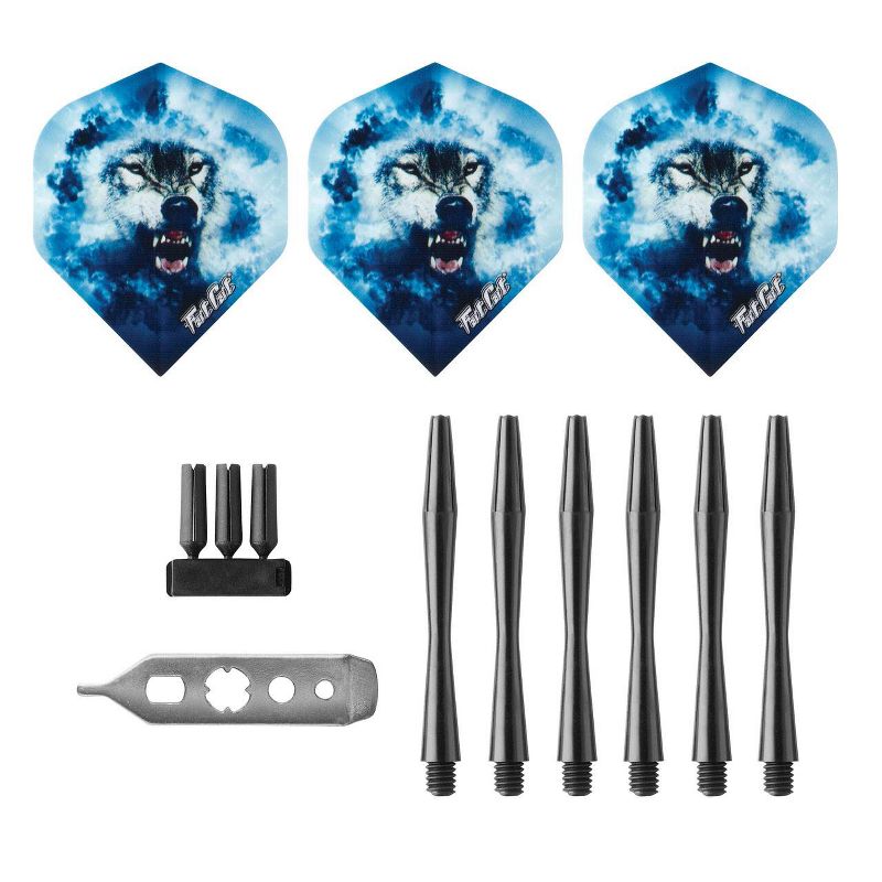 Fat Cat Predator 80% Tungsten Slim Steel Tip 23 Gram Dart Set with Travel Case