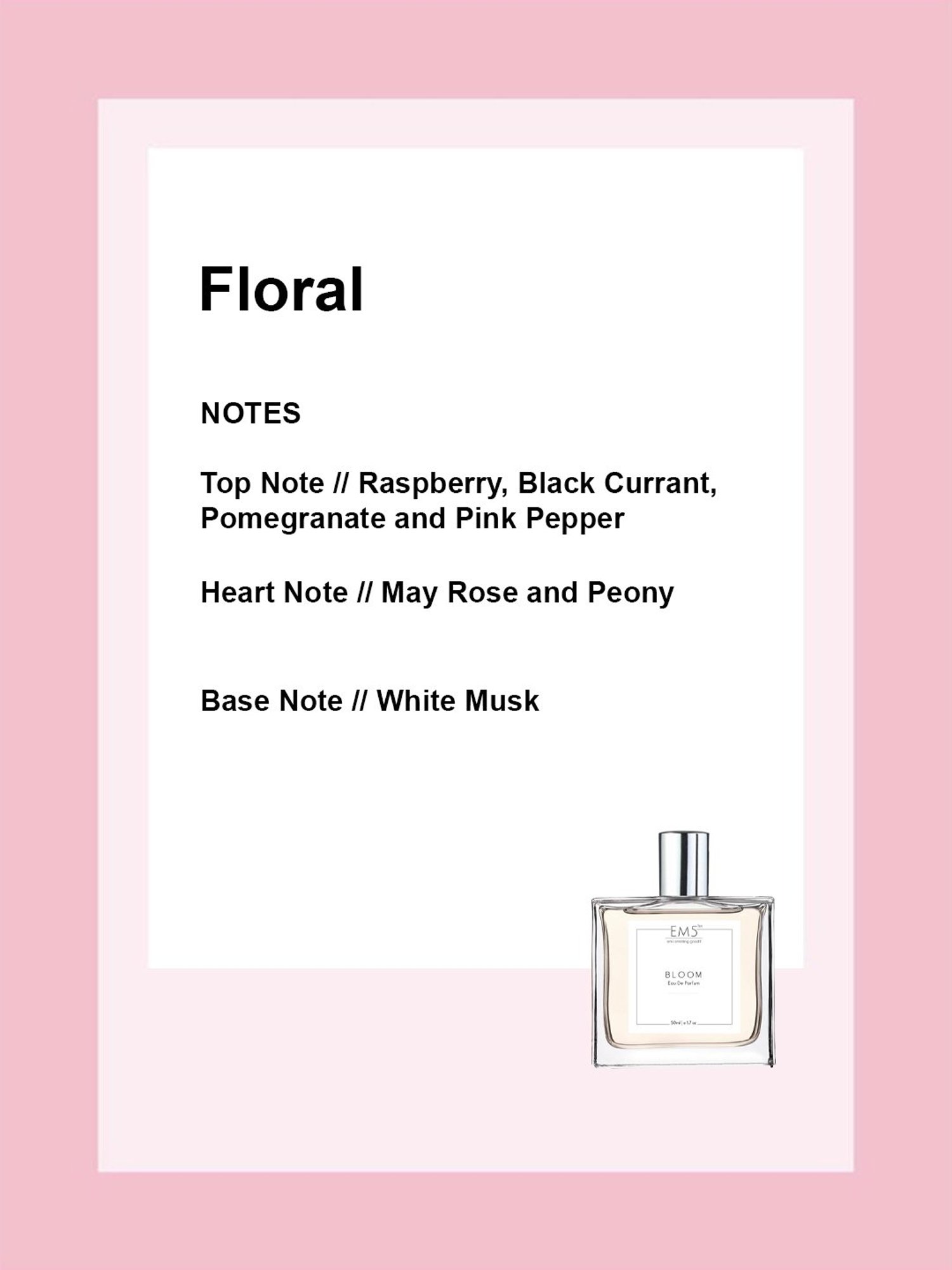 EM5 Bloom Eau de Parfum for Women - 50 ml