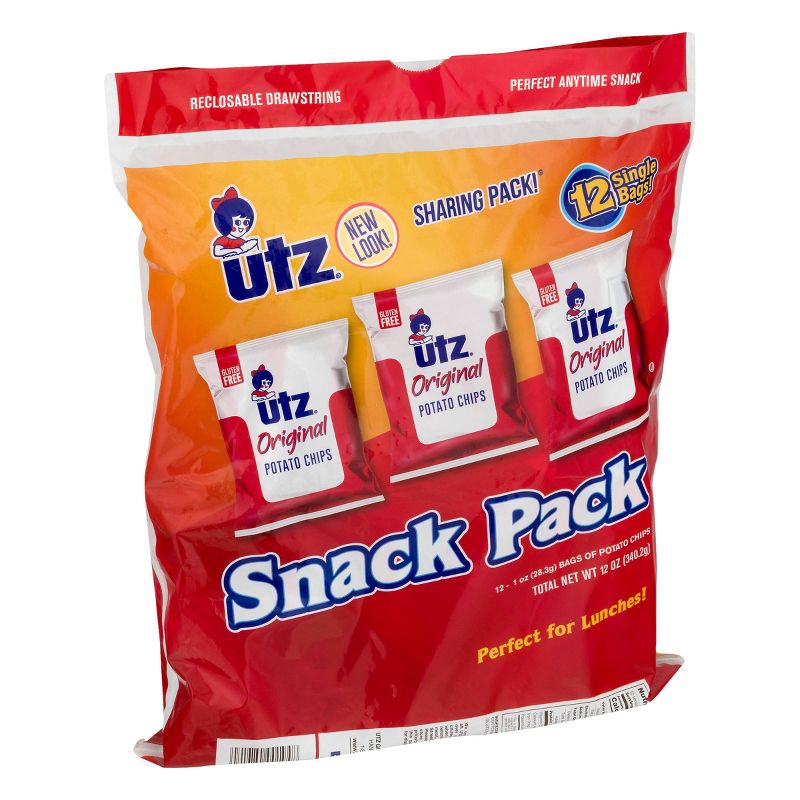 Utz Potato Chips Snack Pack - 12oz 12pk