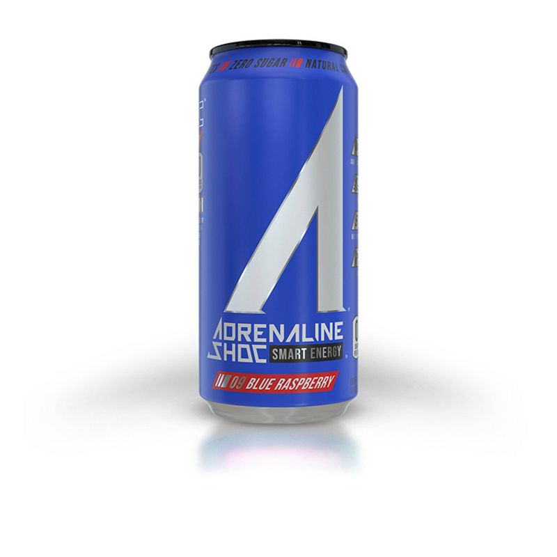 Adrenaline Shoc Blue Raspberry Energy Drink - 16 fl oz Can
