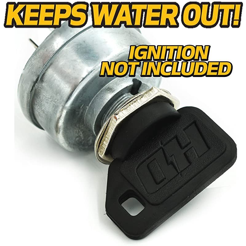 Pack HD Switch Starter Ignition Switch Key Replaces Hustler Big Dog Super Z Mini Z XOne Z4 XR7 FasTrak Mini FasTrak Sport Raptor ATZ TrimStar Indak for 045898 Keeps DUST amp Water Out