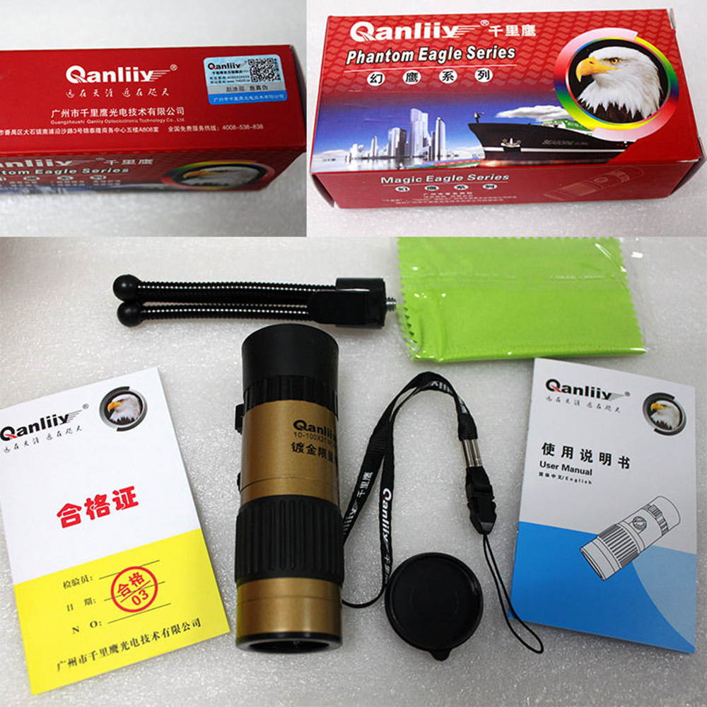 MicroMini 20x LED Lighted Pocket Microscope with Builtin UV and LED Flashlight Green