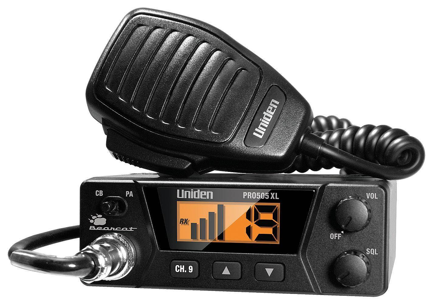 Uniden PRO505XL Bearcat Compact 40 Channel CB Radio