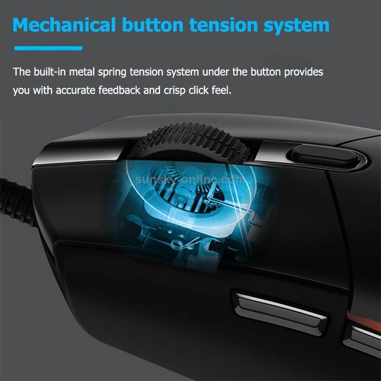 Logitech Mouse G102 LIGHTSYNC 8000 DPI 6 Buttons RGB Backlight USB Wired Optical Gaming Mouse(Black)