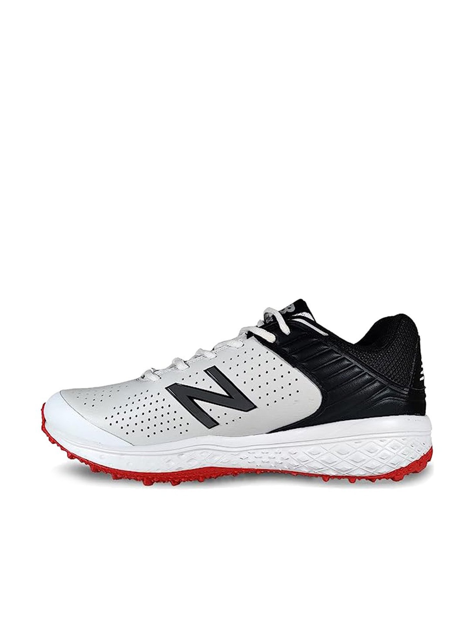 New Balance Men's 4020 White Cricket Shoes