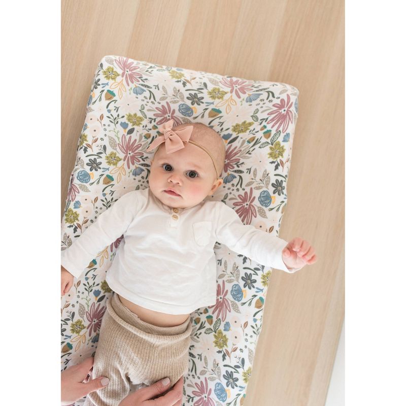 Copper Pearl Premium Diaper Changing Pad Cover - Olive