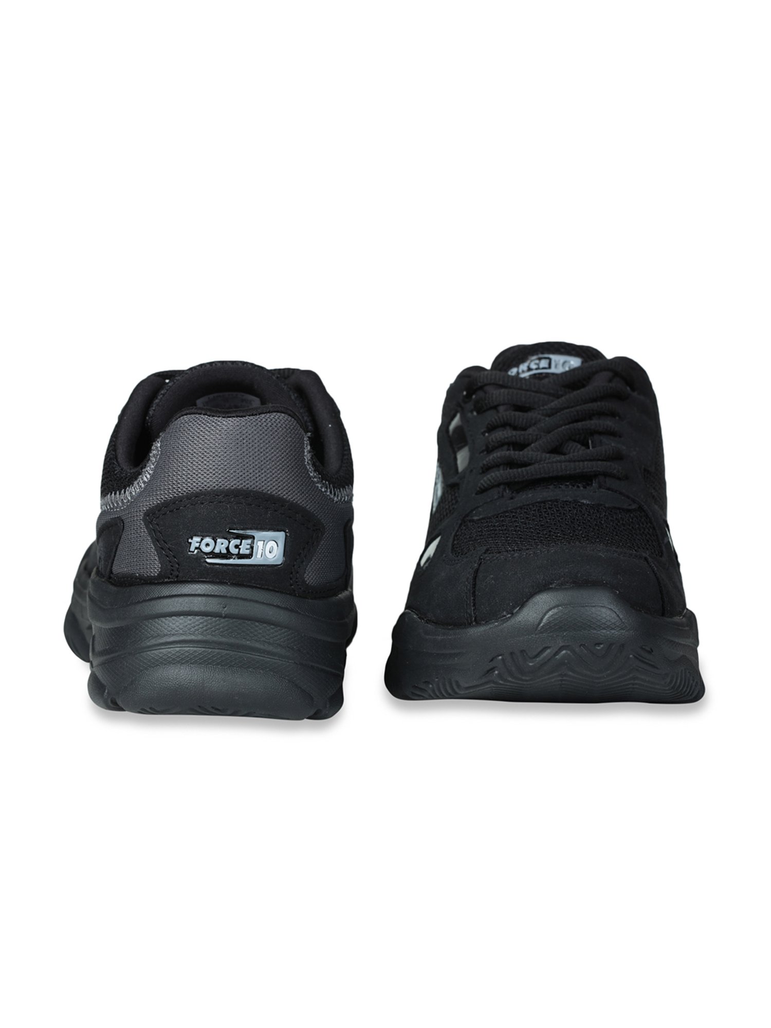 Force 10 by Liberty Men's Black Casual Sneakers