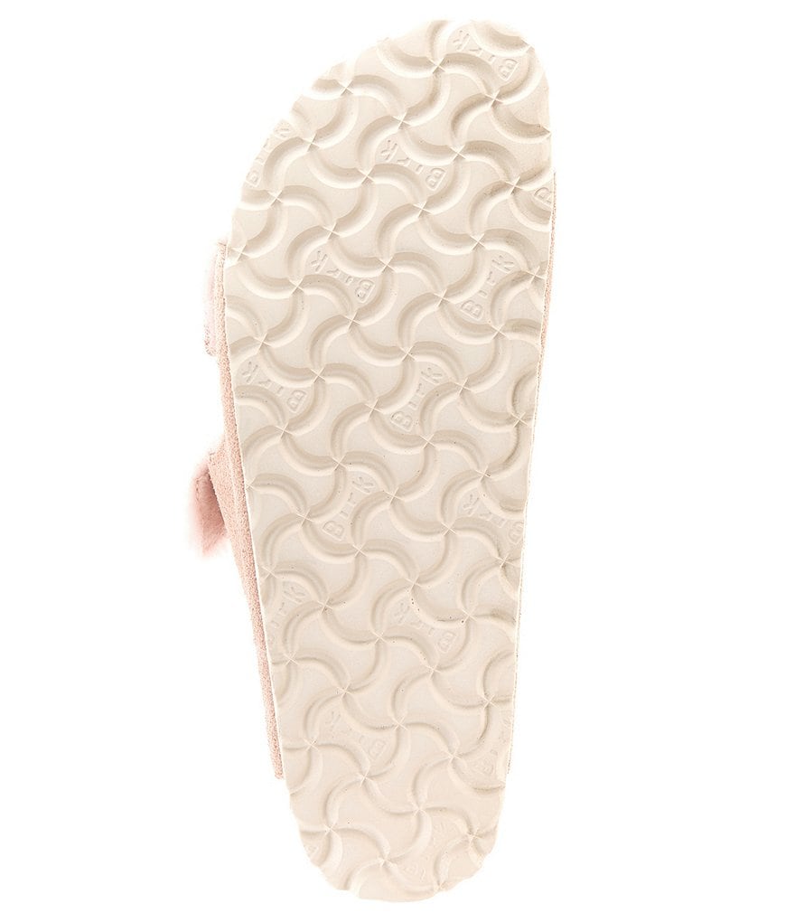 Birkenstock Women's Arizona Suede Shearling Sandals