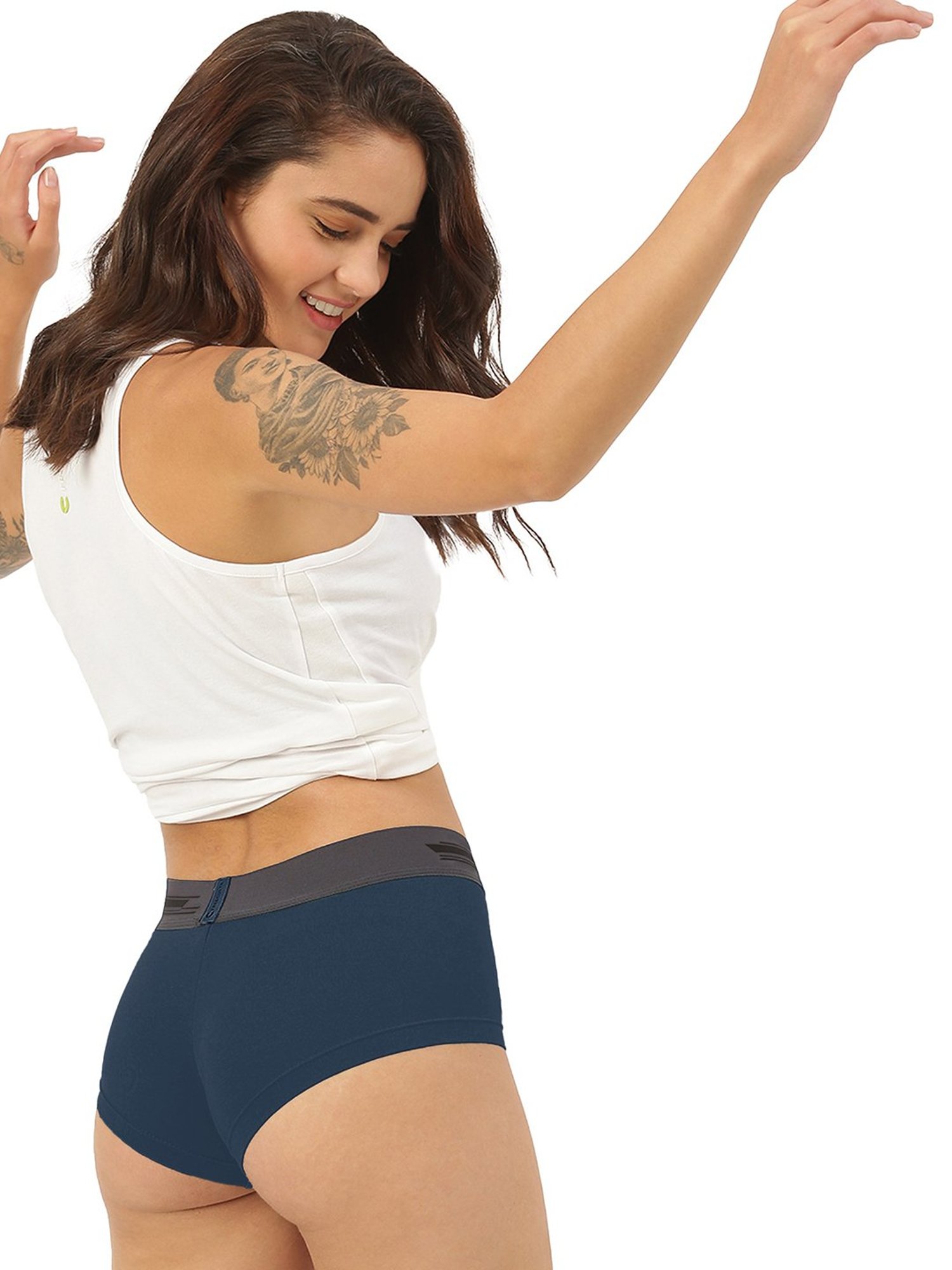 Freecultr Multicolor Hipster Panty - Pack of 3