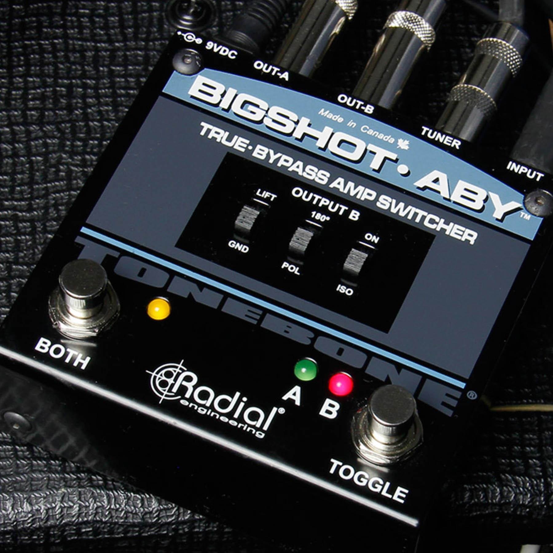 Radial Engineering BigShot ABY True Bypass Switch Pedal