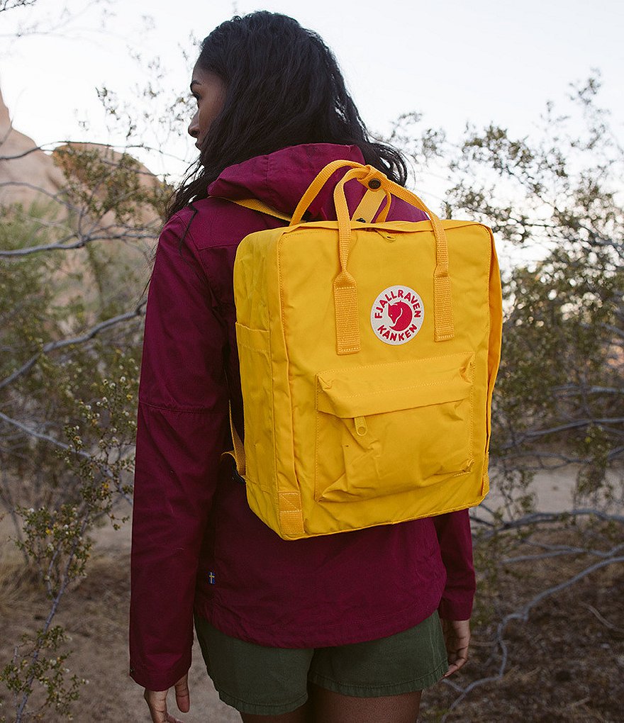Fjallraven Kanken Water-Resistant Cotton Zipper Convertible Backpack