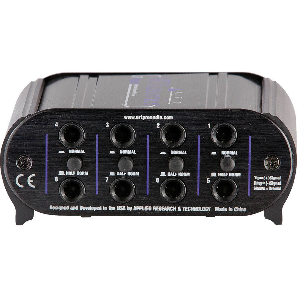 ART TPatch 8 Point Balanced Patch Bay