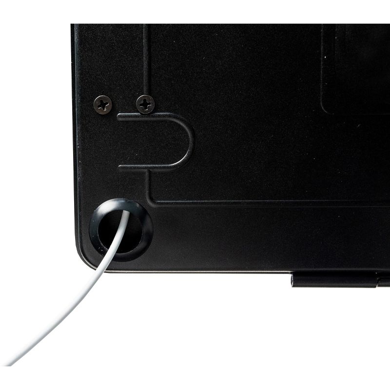 CTA Digital Dual Security Kiosk Stand for 11-inch iPad Pro - Up to 11" Screen Support - 15.5" Height x 10.3" Width x 8" Depth - Desktop, Countertop