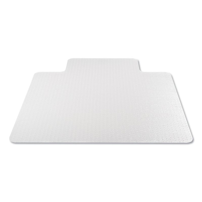 3'x4' Rectangle Solid Floor Mat Clear - Deflecto