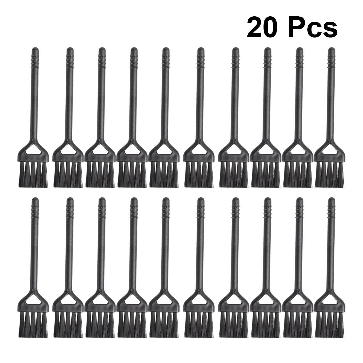 20pcs Small Cleaning Brush Multifunctional Dedusting Brush Maintenance Brush for Paint Keyboard