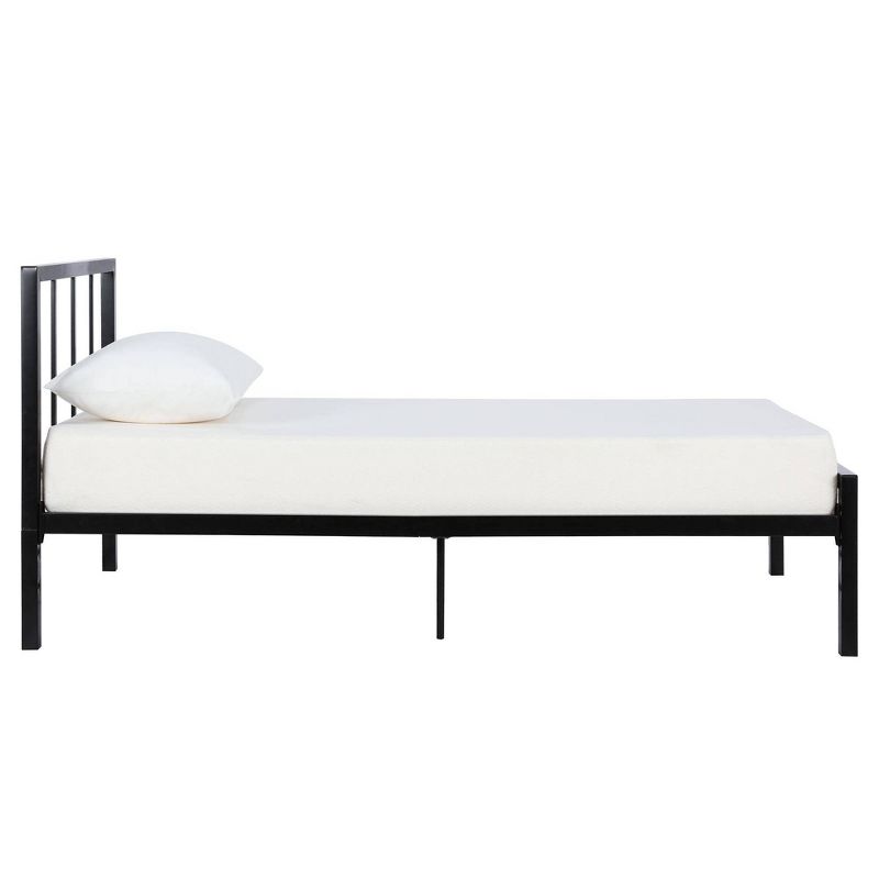 Twin Faye Metal Bed Black - Room & Joy