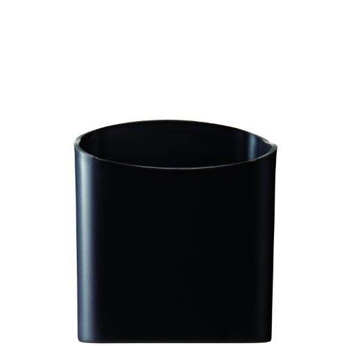 quartet magnetic pen and pencil cup holder, black 48120bk