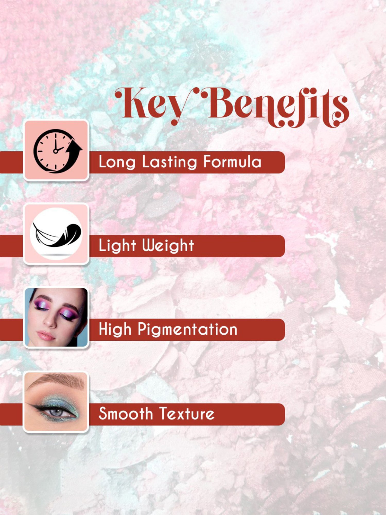 BH Cosmetics 7 Color Shadow Palette Citrine for November - 9 gm