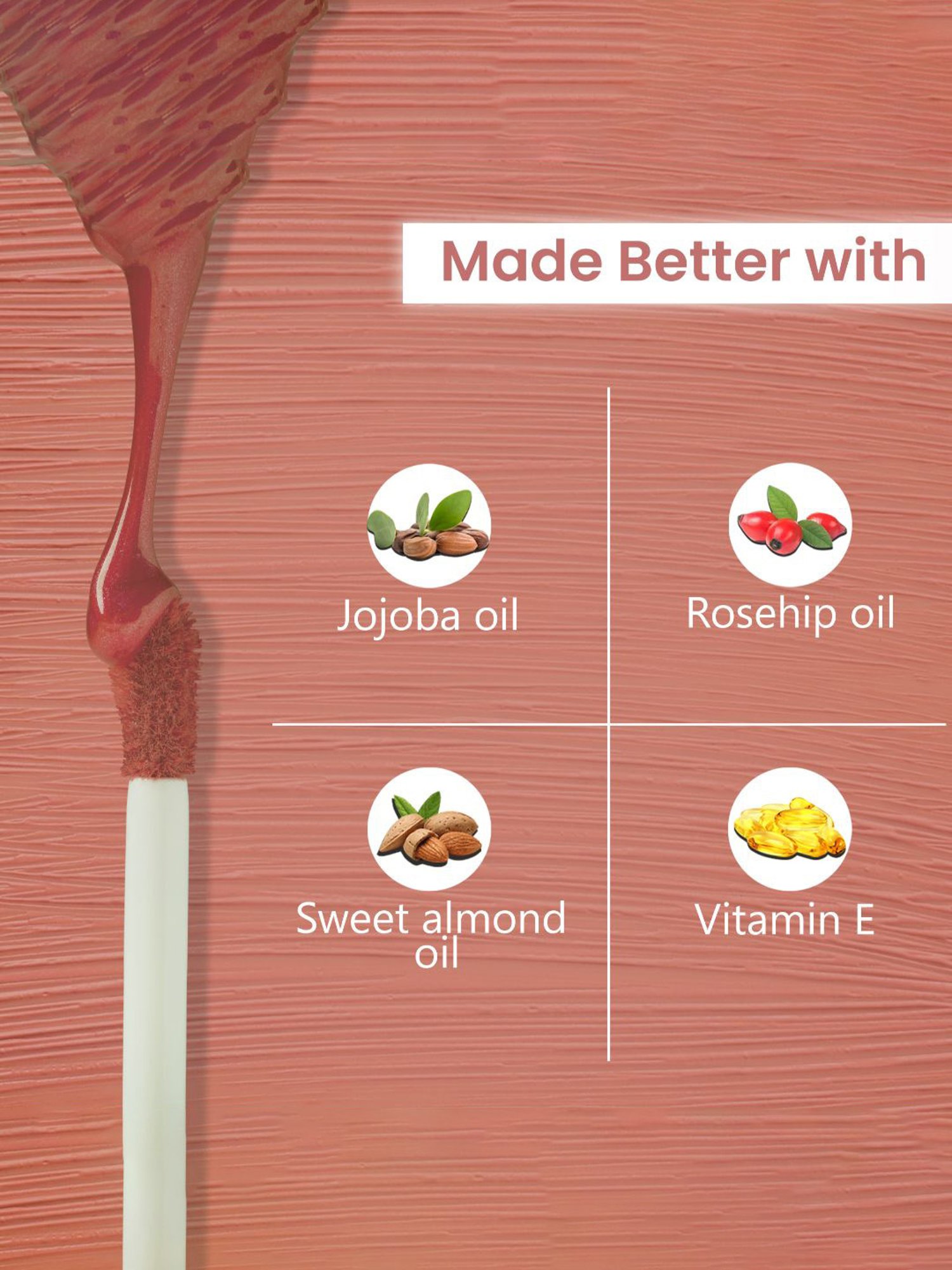 Glamveda Always On Matte Liquid Lipstick Mini Serial Kisser-012 - 1.2 ml