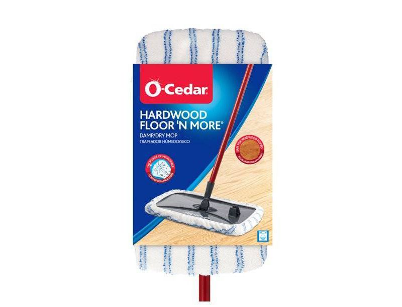 O-Cedar Hardwood Floor 'N More Microfiber Mop Handle - 3pc
