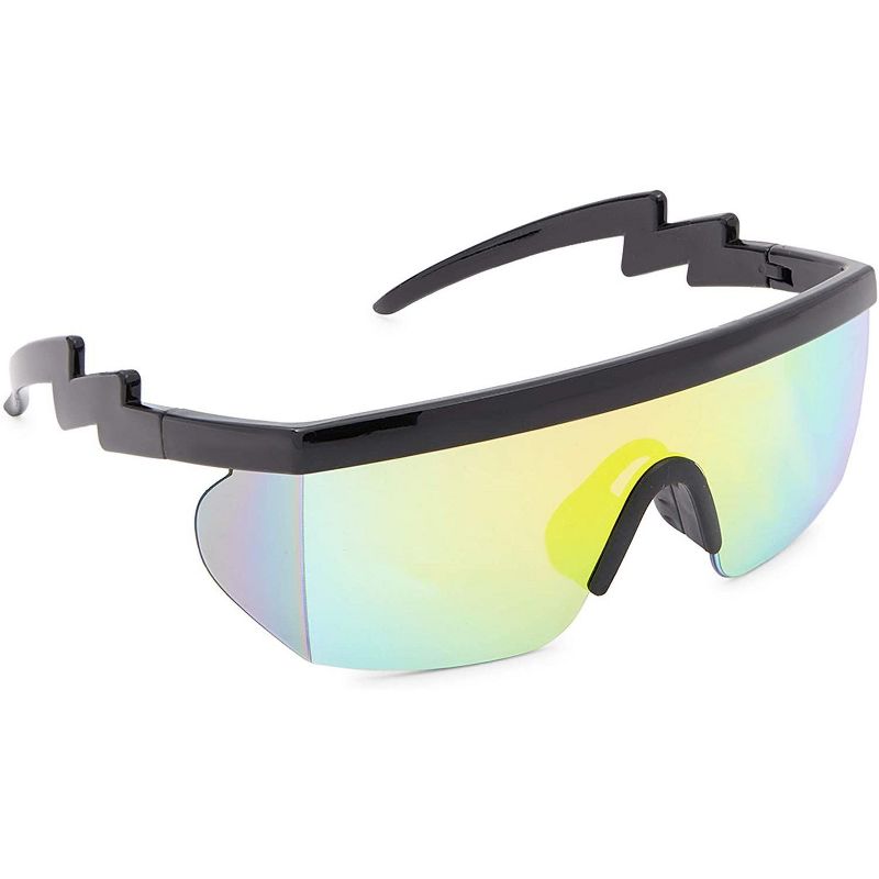 Blue Panda Set of 2 Cowboy Brown Hat & Blue Bandana for Kids Western Themed Birthday Party Halloween Costume