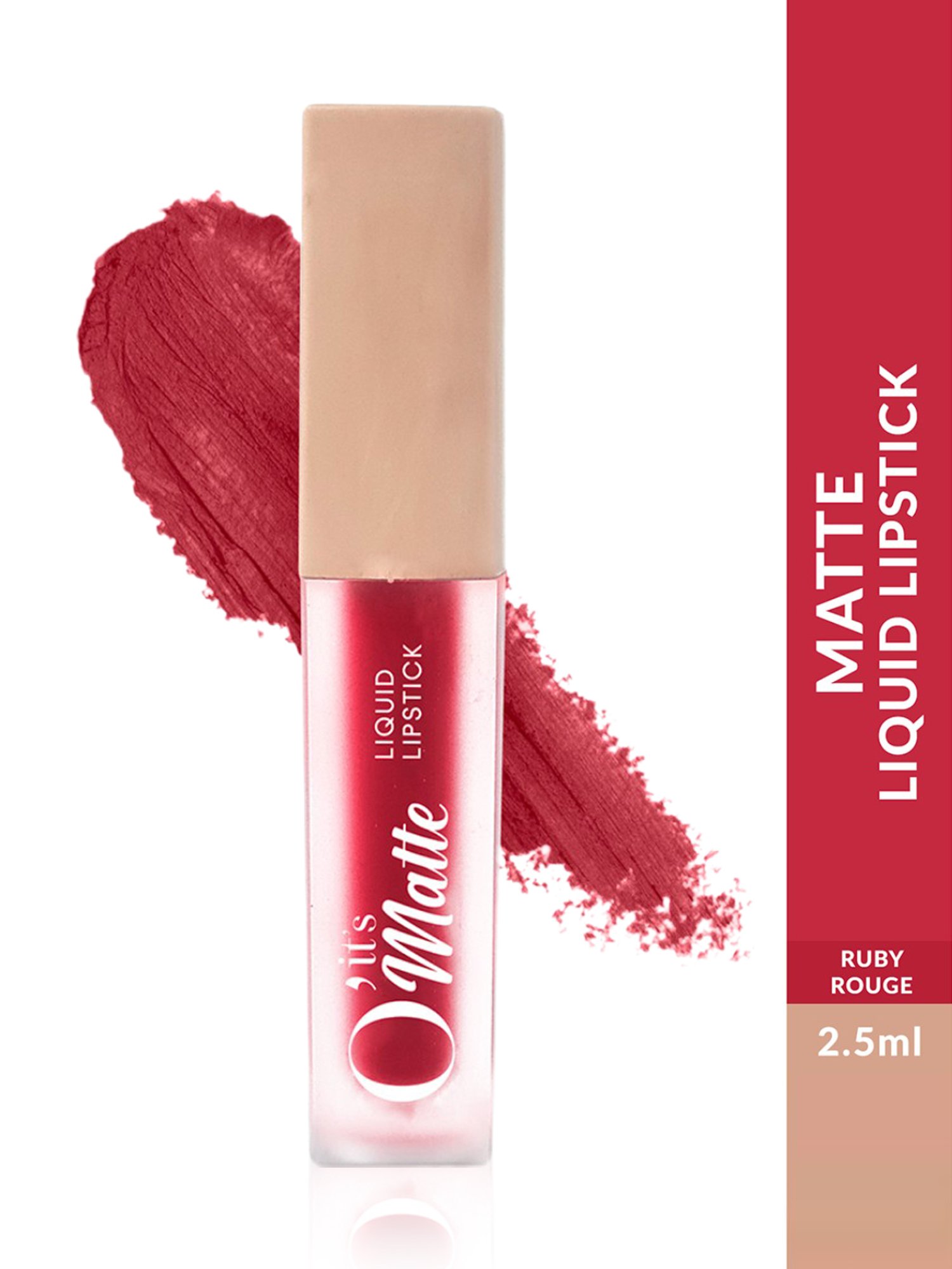 Littmuss O' It's Matte Liquid Lipstick Ruby Rouge - 2.5 ml