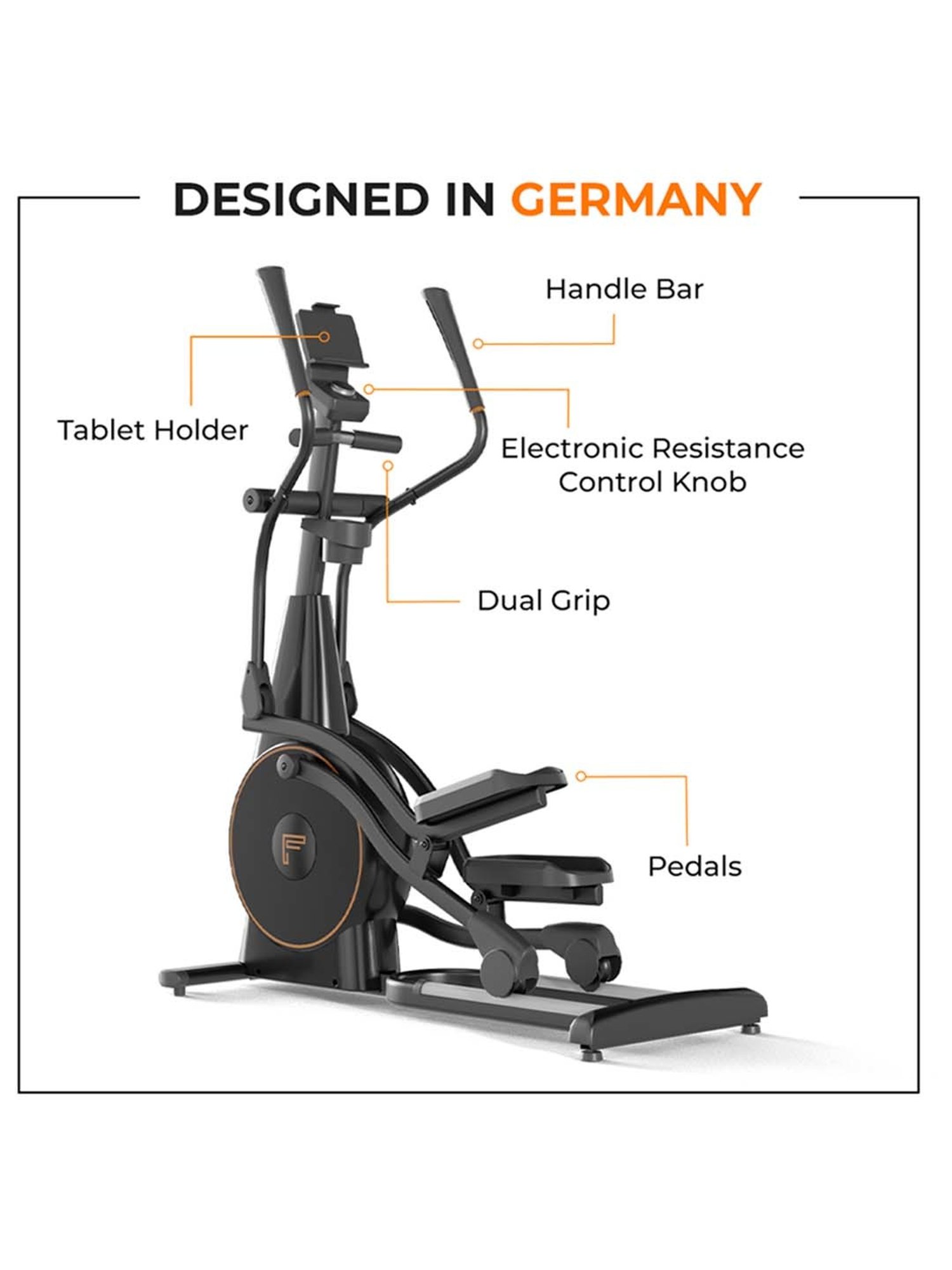 PowerMax Fitness B-S2 Spin Bike (Black)