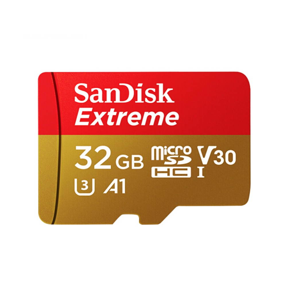 Genuine Original SanDisk Extreme MicroSD Card SQXNE 32G/128GB/256GB 100M A1 TF Card U3 C10 A1 V30 4K Memory Card Super Fast Speed 100MB/s Read 60MB/s Write
