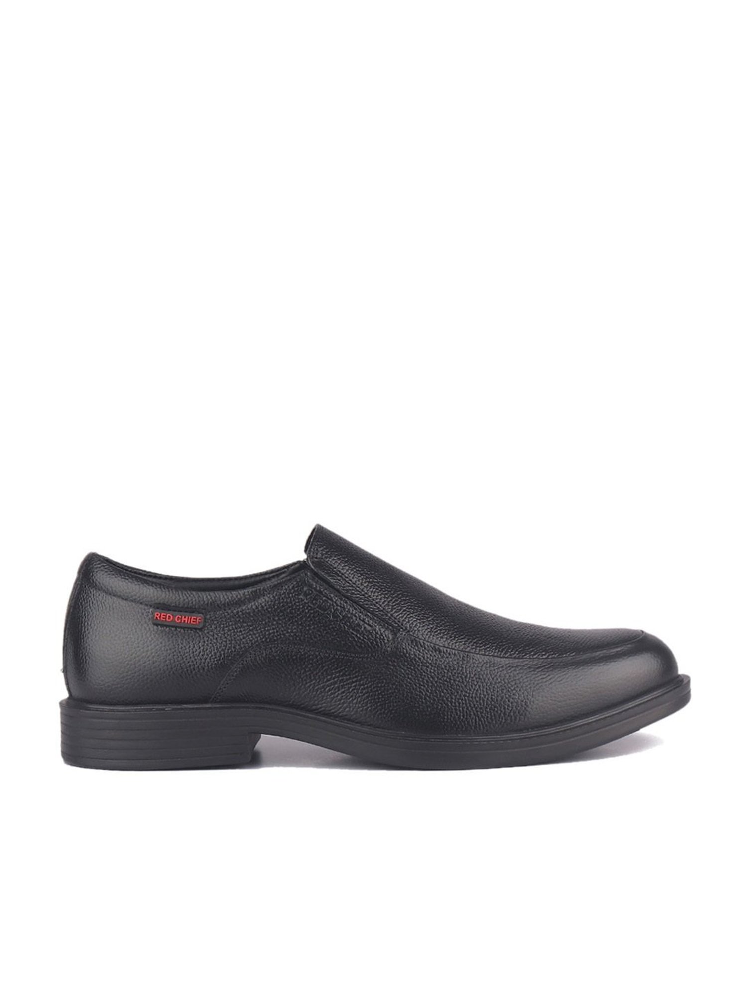 Red Chief Men's Black Formal Loafers